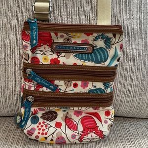 Lilly Bloom Crossbody Whimsical Cats